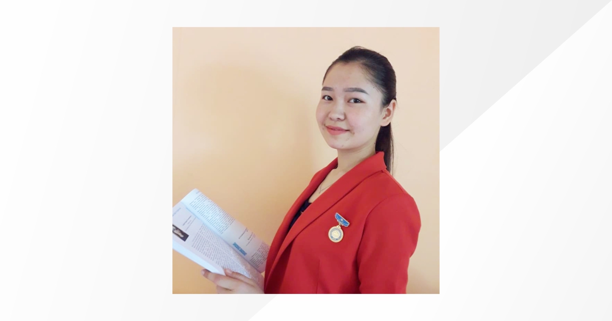 قىزدار ۋنيۆەرسيتەتىنىڭ ستۋدەنتى حالىقارالىق بايقاۋدا توپ جاردى