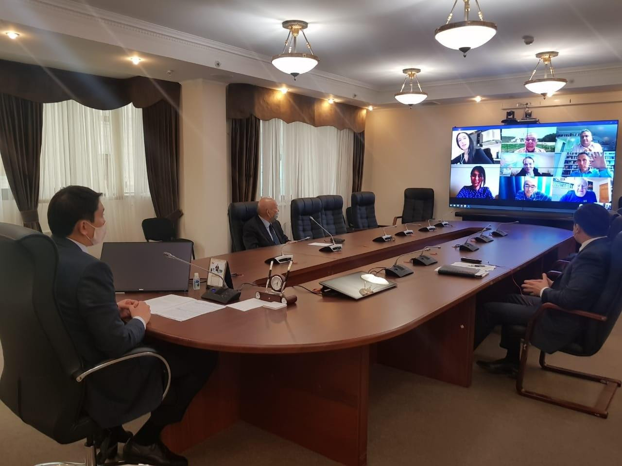 گەولوگيالىق بارلاۋ جۇمىستارىنا ينۆەستيتسيا تارتۋ ماسەلەلەرى تالقىلاندى