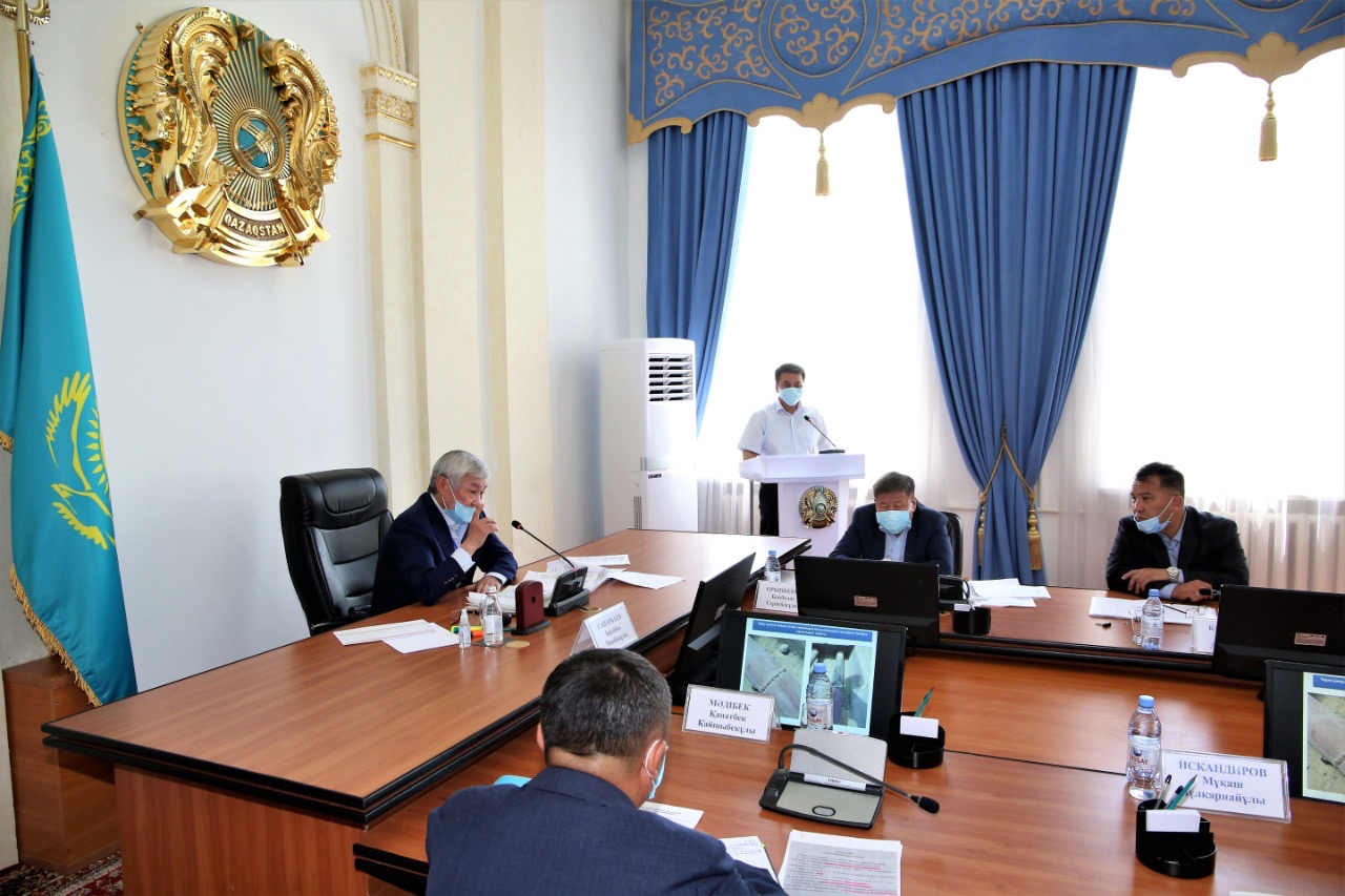 جامبىل وبلىسىندا قۇرىلىس جۇمىستارى جۇيەلى جۇرگىزىلمەي وتىر