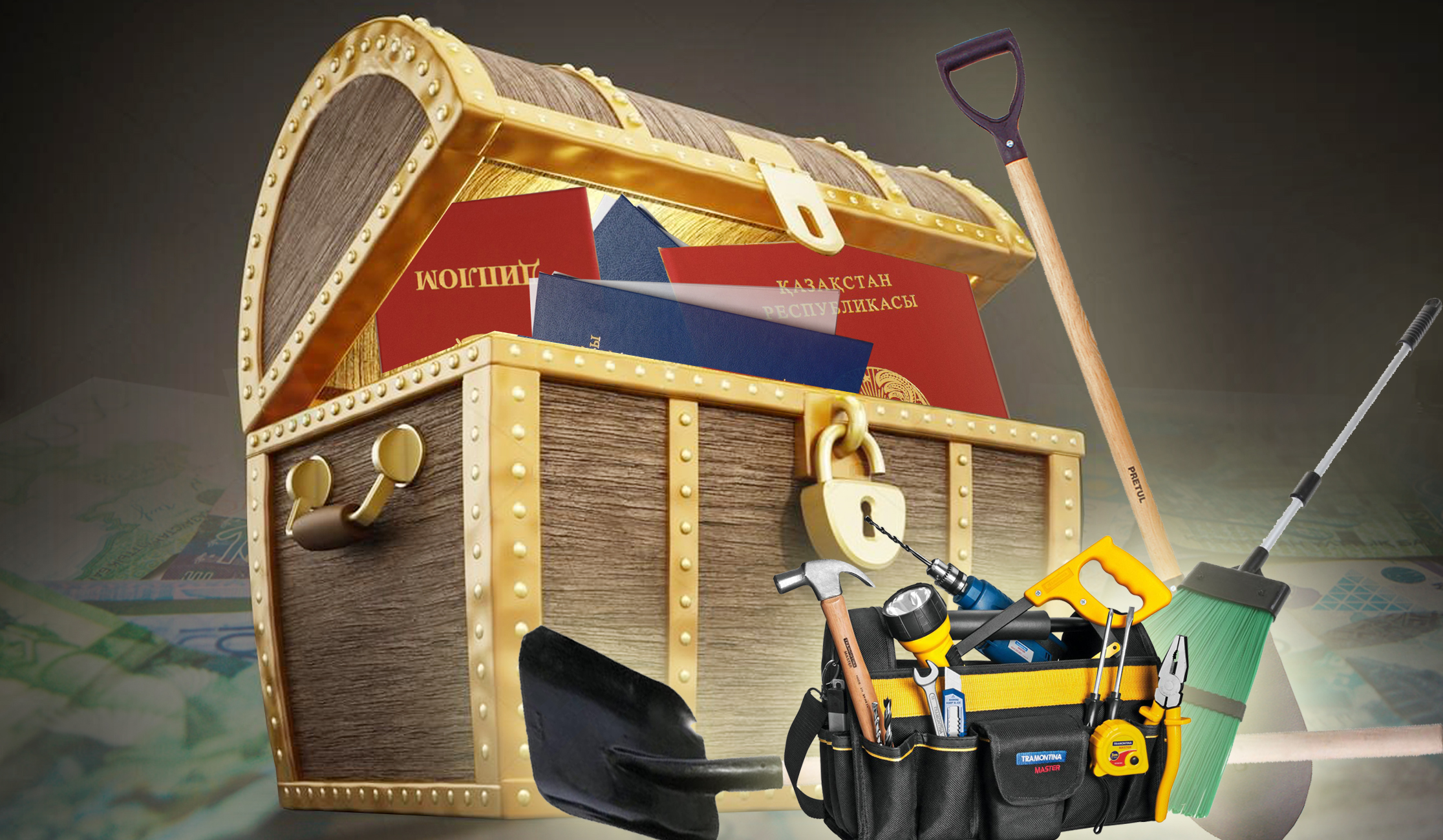 كادەگە اسپاعان ديپلومنان قارا جۇمىستىڭ ءباسى ارتىق