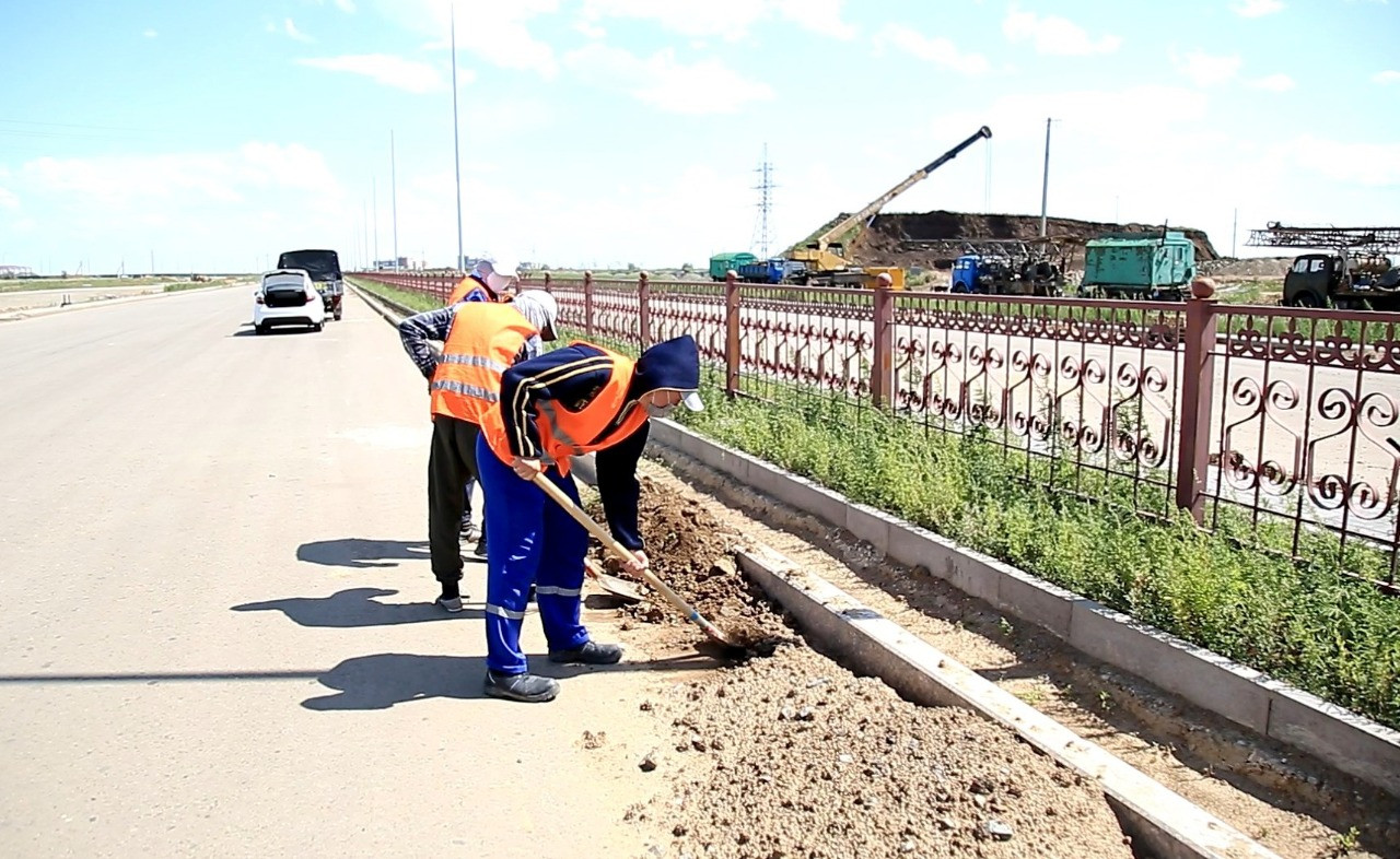 نۇر-سۇلتاندا جاڭا كوشە مەن ساياباق اشىلادى