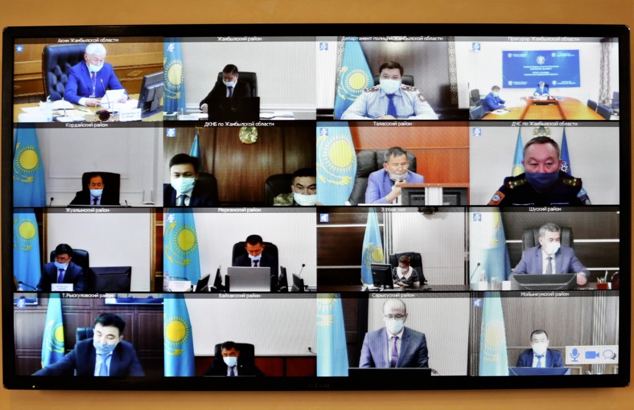 جامبىل وبلىسىندا شەكتەۋ شارالارى كۇشەيتىلەدى