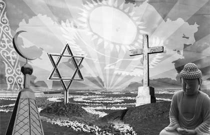 جامبىل وبلىسىندا ءدىني احۋال تۇراقتى