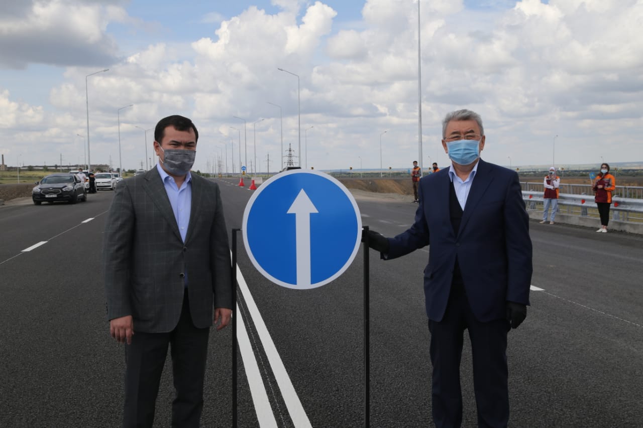 قاراعاندىدا ەلوردا كۇنىنىڭ قۇرمەتىنە سولتۇستىك-شىعىس اينالما جولى اشىلدى