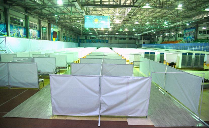 شىمكەنتتە ناۋقاستاردىڭ ازايۋىنا بايلانىستى 360 ورىندىق كۇندىزگى ستاتسيونار جابىلدى