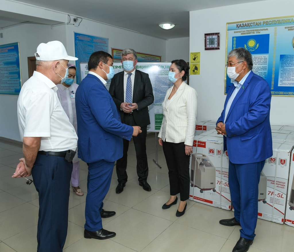 سەناتور مۇرات باقتيار ۇلى قىزىلوردا وبلىسىنىڭ تۇرعىندارىمەن كەزدەستى