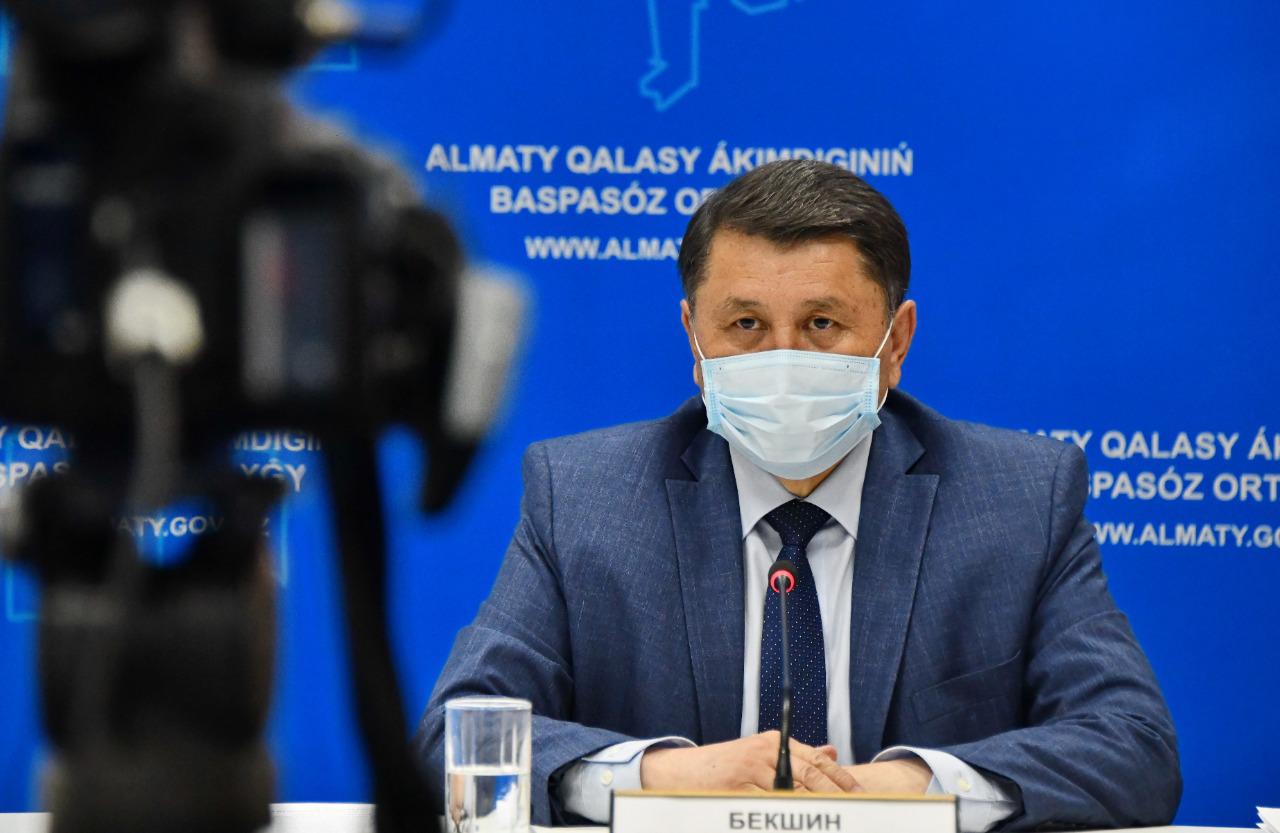 الماتىنىڭ باس سانيتار دارىگەرى جانداربەك بەكشين بۇگىن نە دەدى؟