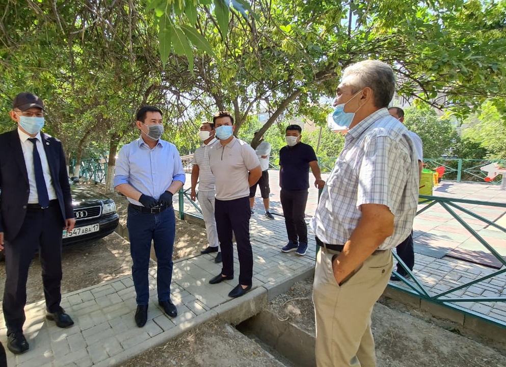 شىمكەنتتە تۇرعىن ۇيلەردىڭ اۋلاسى اباتتاندىرىلۋدا