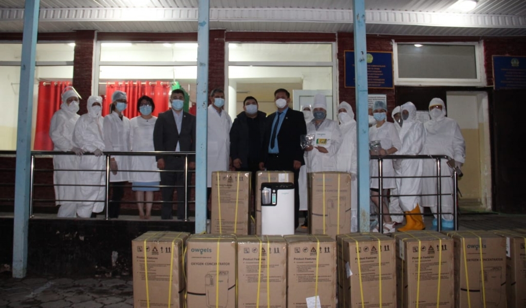 اتىن ايتپاعان كاسىپكەر اۋرۋحاناعا 15 اپپارات سىيلادى