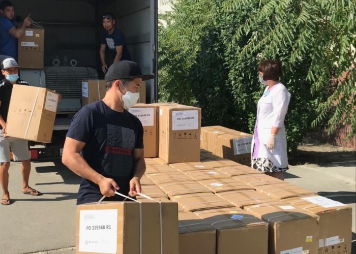 كاسىپورىن كورسەتكەن كومەك