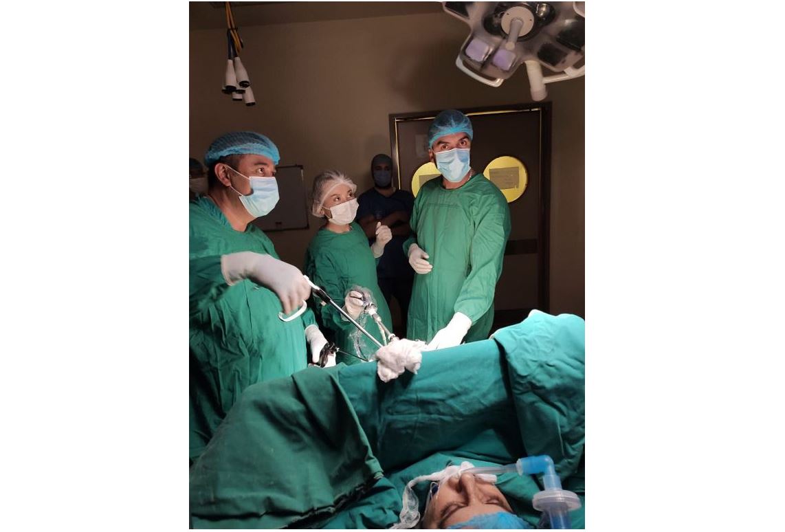 قازاقستاندىق اسكەري دارىگەرلەر ليۆاندا زارداپ شەككەندەردى ەمدەپ جاتىر