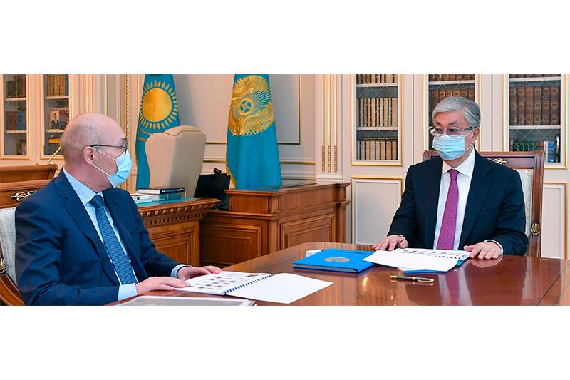 پرەزيدەنت "استانا" حالىقارالىق قارجى ورتالىعىنىڭ باسقارۋشىسىن قابىلدادى