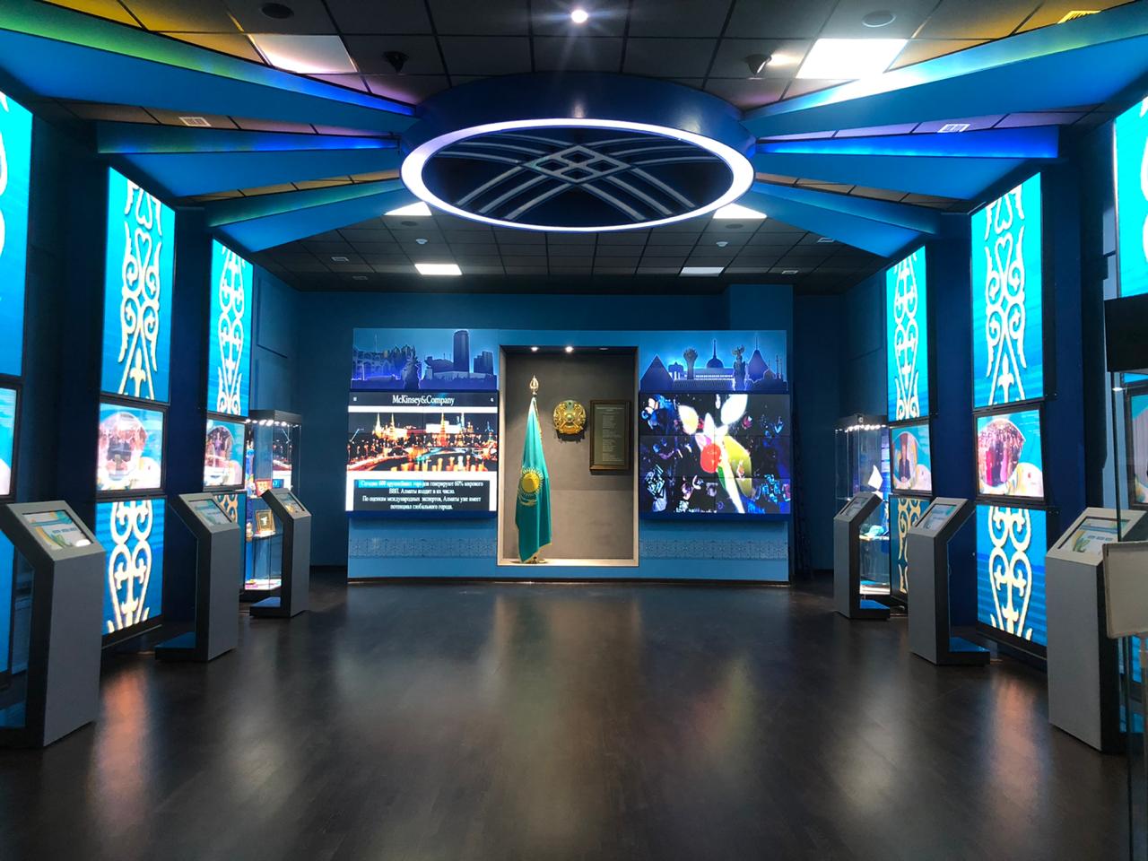 الماتىدا مۋزەيلەر دە, كىتاپحانالار دا جۇمىس ىستەيدى