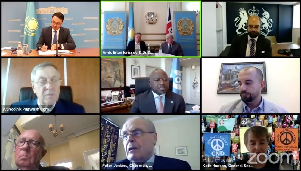  ۇلىبريتانيادا پوست-كوروناۆيرۋس داۋىرىندەگى يادرولىق قارۋسىز الەمنىڭ بولاشاعى تالقىلاندى