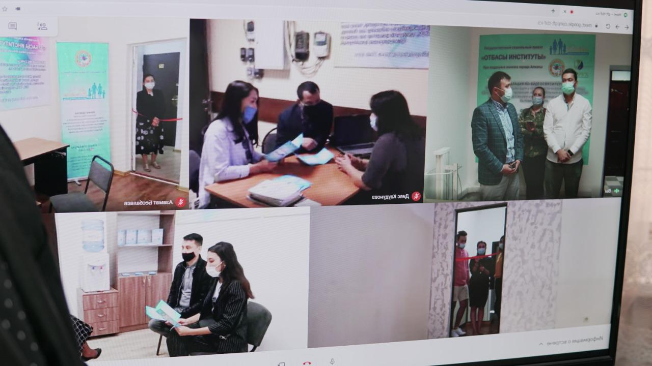 الماتىدا جاس وتباسىلارعا سەنىم كابينەتى اشىلدى