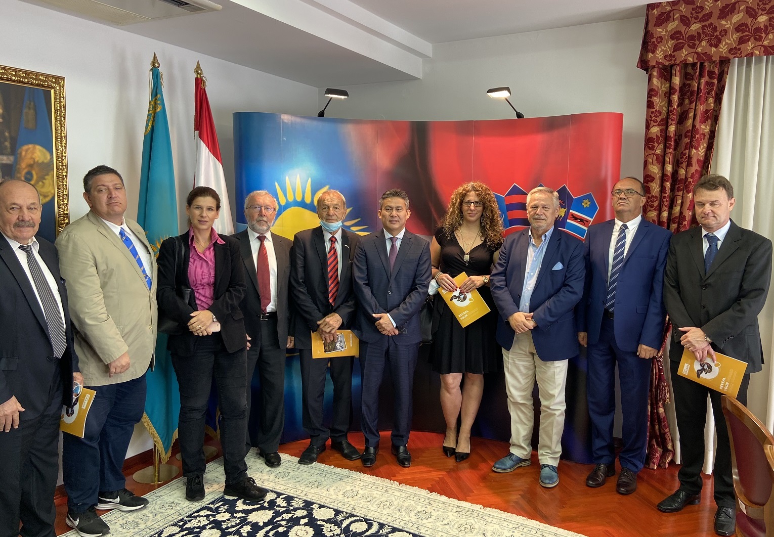 زاگرەبتە حورۆاتيا-قازاقستان دوستىق قوعامىنىڭ ءماجىلىسى ءوتتى