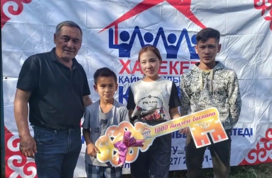 قاراعاندى وبلىسىندا جالعىزباستى اكەگە باسپانا سىيلادى