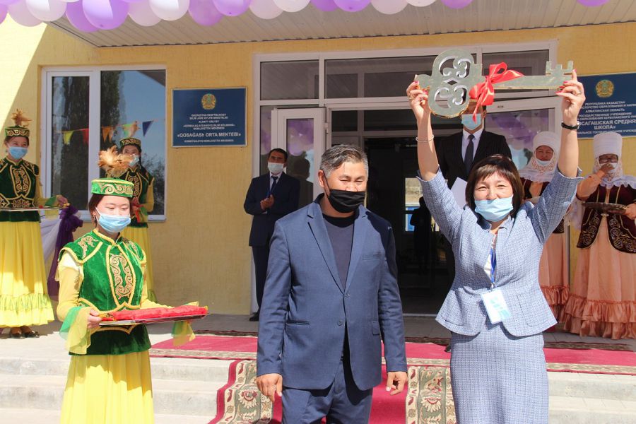 قوساعاشتا جاڭا مەكتەپ اشىلدى