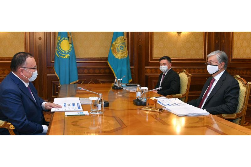 قاسىم-جومارت توقاەۆ "قازاقتەلەكوم" باسشىسىن قابىلدادى