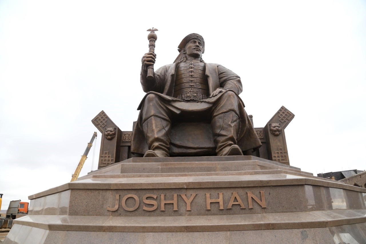 جوشى حان كەشەنىنىڭ قۇرىلىسى جىل سوڭىندا اياقتالادى