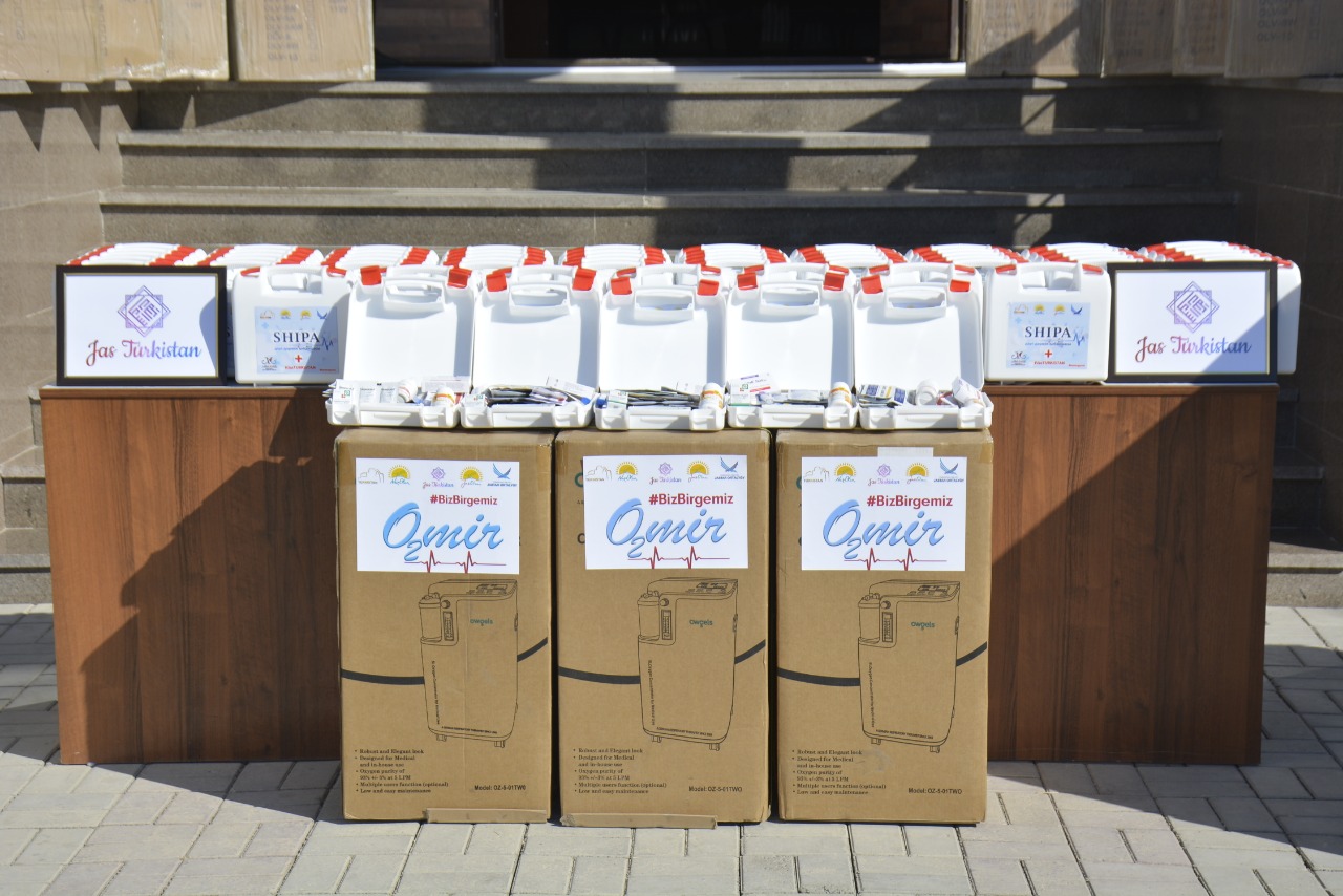 تۇركىستاندا ساياسي پارتيا اۋرۋحانالارعا 31 جاساندى تىنىس الۋ اپپاراتىن تاپسىردى