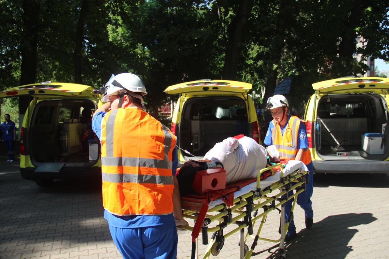 شىمكەنتتە جەدەل جاردەم ستانتسياسىنىڭ ماماندارى جاپپاي اتتەستاتسيادان وتۋدە