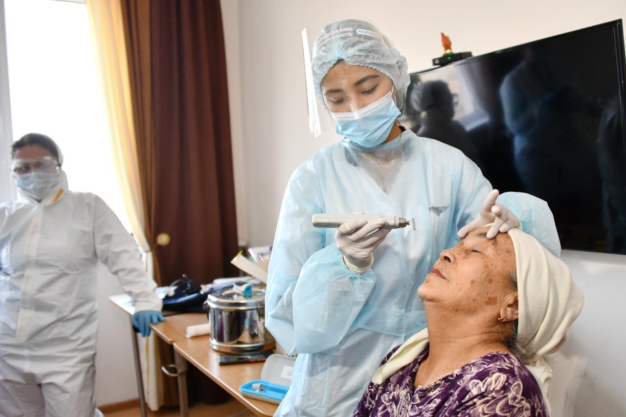 الماتىلىق بالالار مەن قاريالار تەگىن تەكسەرۋدەن وتەدى