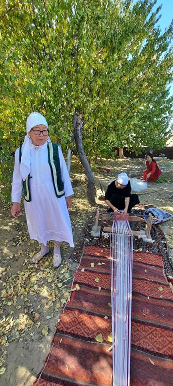 مال تەرىسىنەن قولونەر بۇيىمدارىن جاسايدى