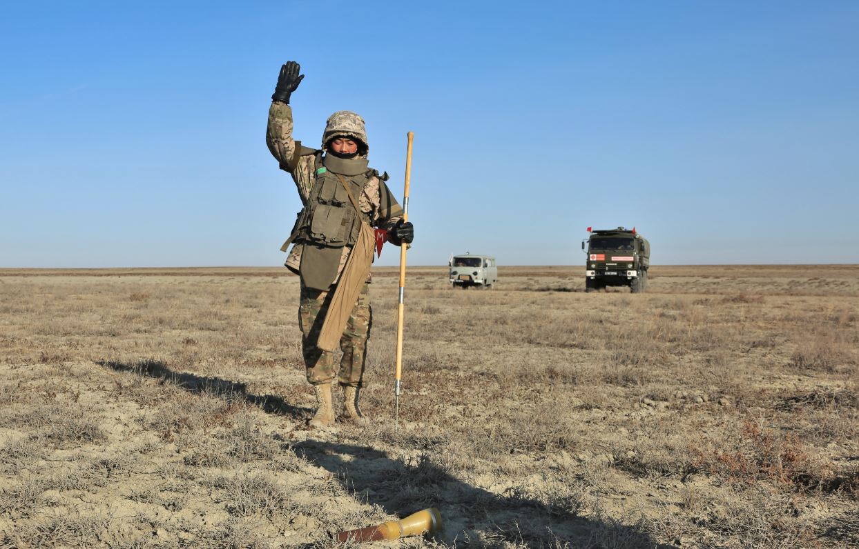 ەلىمىزدىڭ ءۇش وڭىرىندەگى پوليگوندار جارىلماعان سناريادتاردان تازارتىلدى