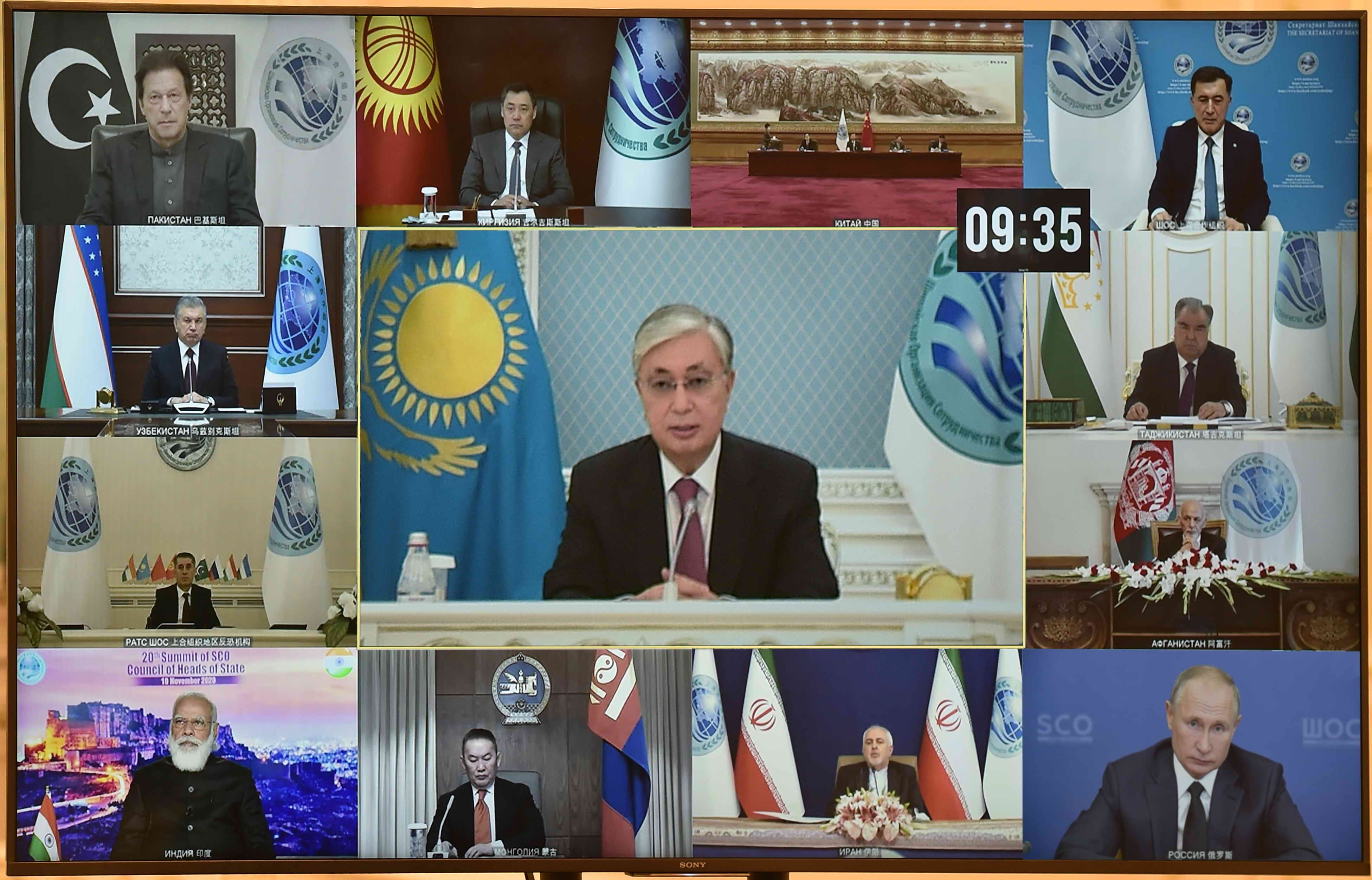 پرەزيدەنتتىڭ شانحاي ىنتىماقتاستىق ۇيىمىنا مۇشە مەملەكەتتەر باسشىلارى كەڭەسىنىڭ وتىرىسىندا سويلەگەن ءسوزى