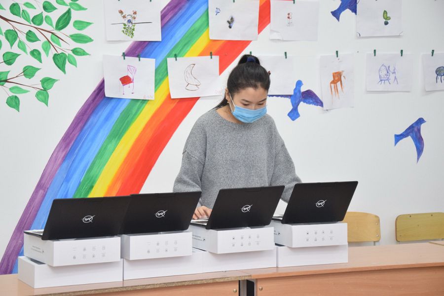 قوستانايعا 3 مىڭ كومپيۋتەر اكەلىندى