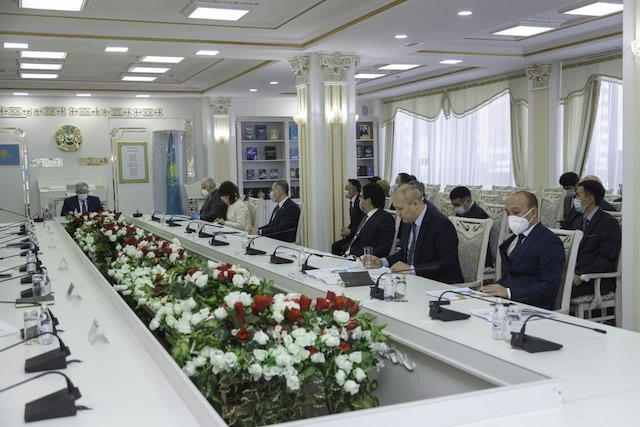 قامقورشىلار كەڭەسىنىڭ وتىرىسى ءوتتى