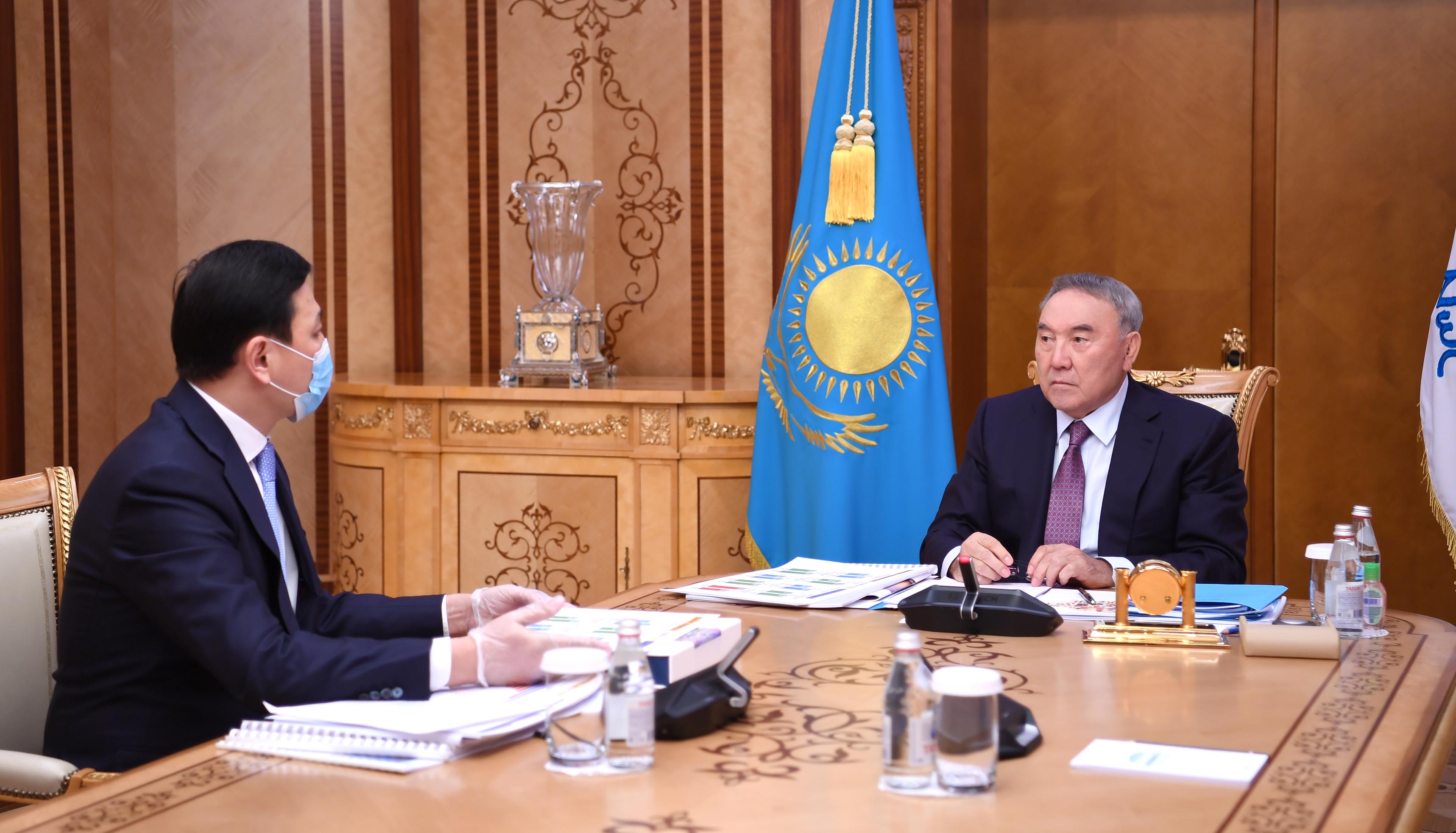 تۇڭعىش پرەزيدەنت نۇر-سۇلتان قالاسىنىڭ اكىمىن قابىلدادى