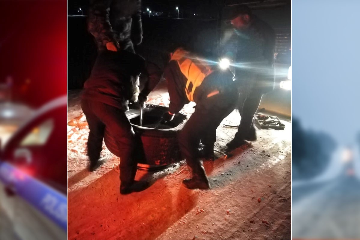 پاترۋلدىك پوليتسيا جولدا قالىپ قويعان جۇرگىزۋشىگە كومەكتەستى