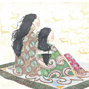 قيالشىل حانىمداردىڭ قولتاڭباسى