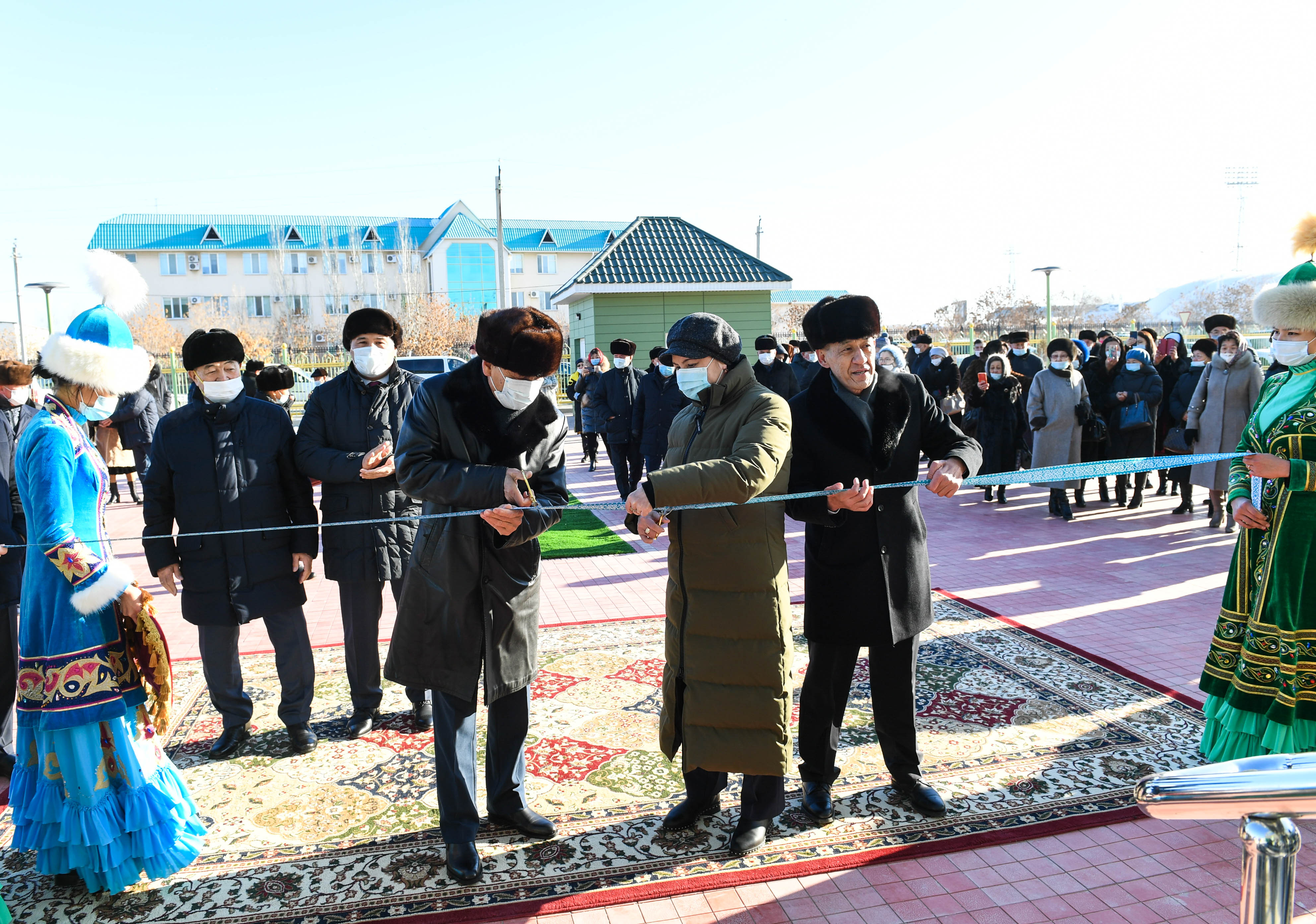 قىزىلوردادا تۇرعىن ءۇي مەن مەكتەپ پايدالانۋعا بەرىلدى