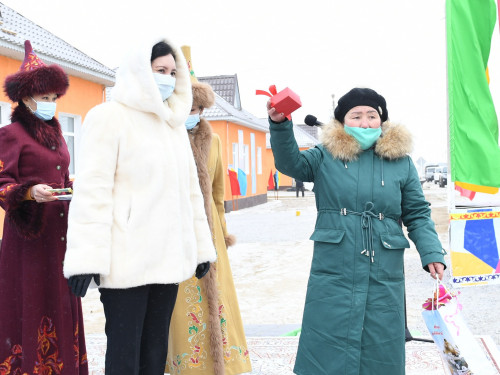 جالاعاش اۋدانىندا تۇرعىن ءۇي مەن اۋرۋحانا پايدالانۋعا بەرىلدى