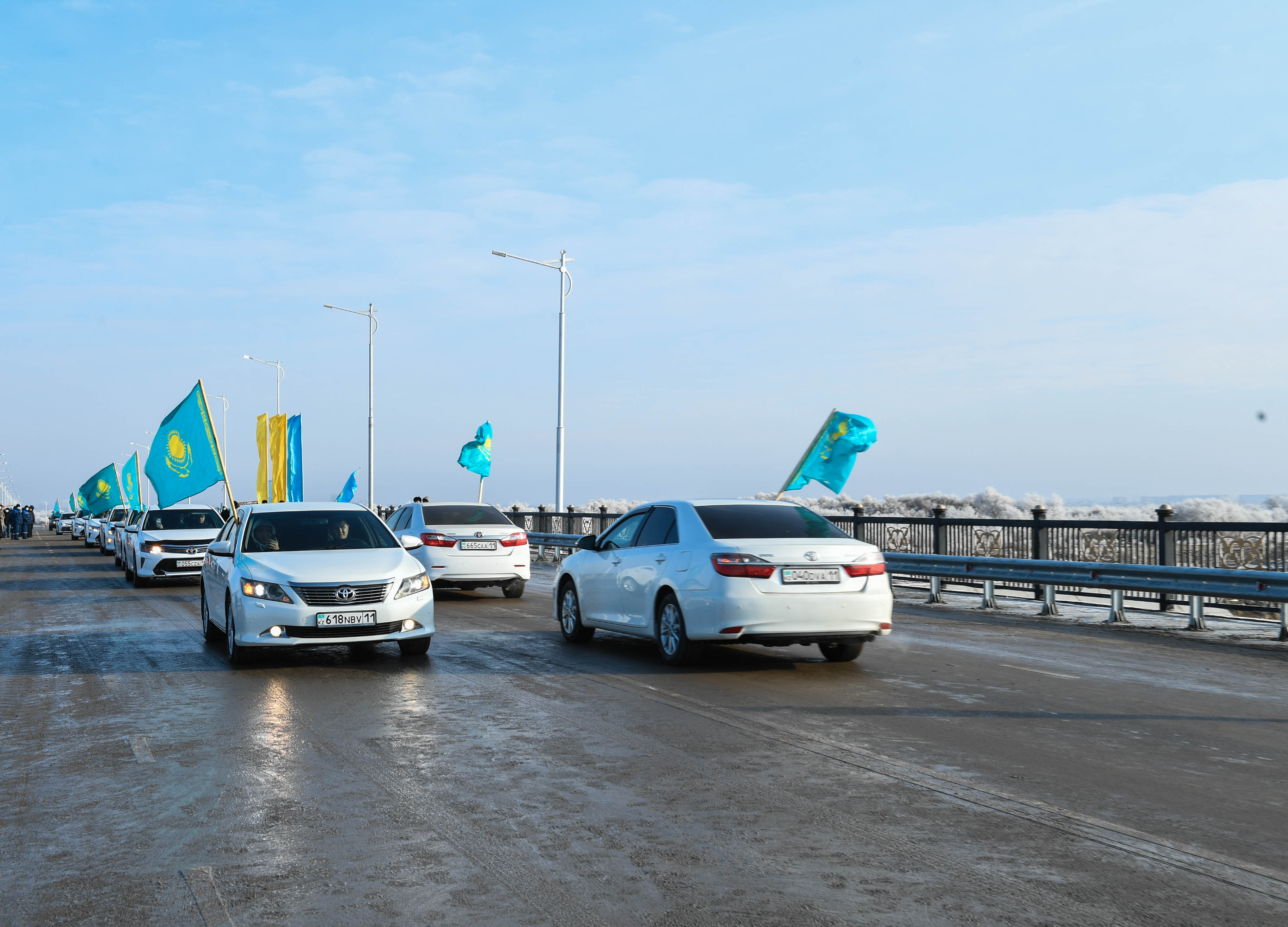 قىزىلوردا قالاسىندا تۇرعىن ءۇي مەن جاڭا كوپىر پايدالانۋعا بەرىلدى