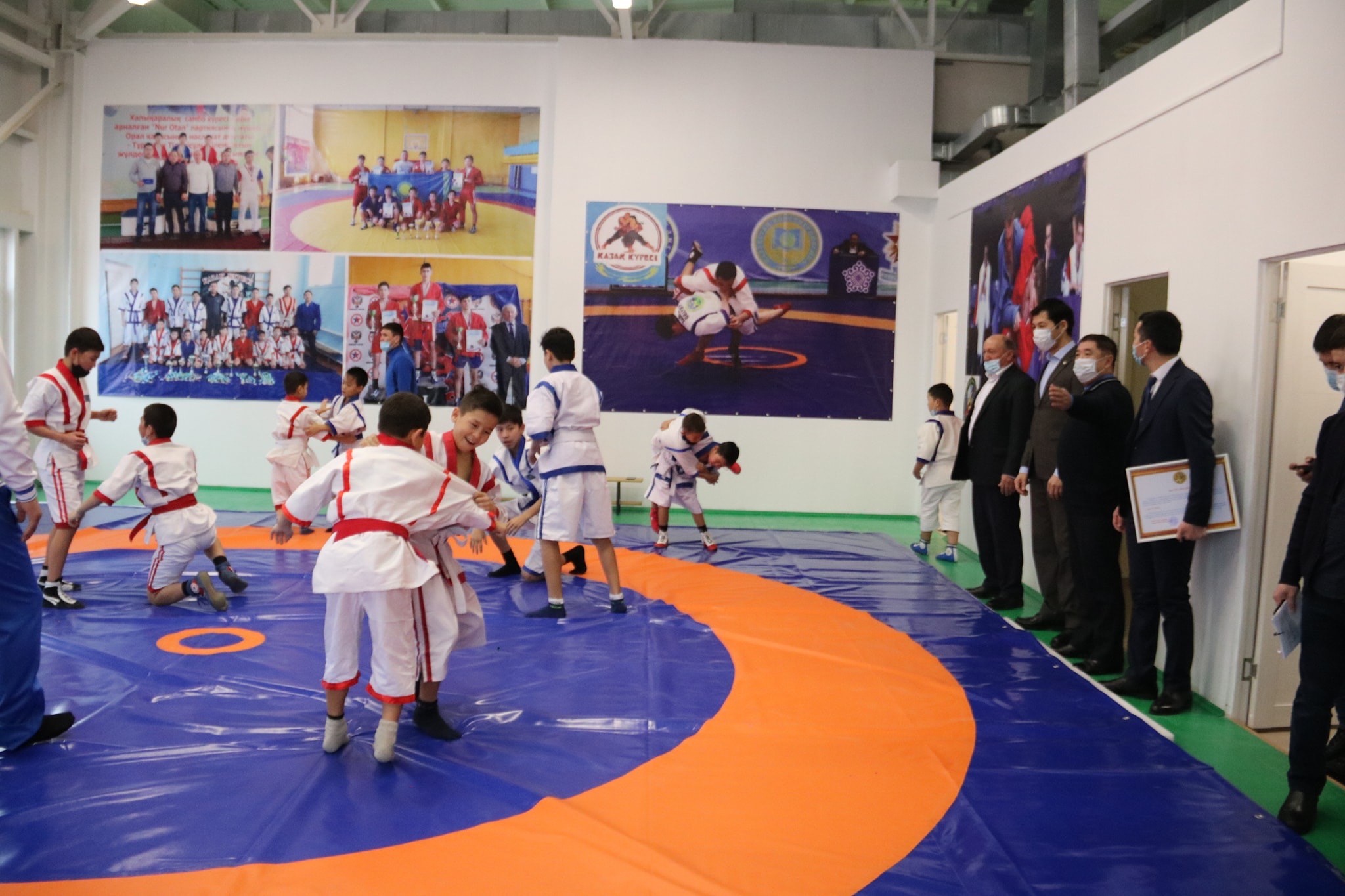 بوكەي ورداسىندا جاڭا سپورت كەشەنى سالىندى