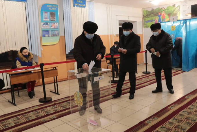 جامبىلدىقتار سايلاۋعا بەلسەندى قاتىسۋدا