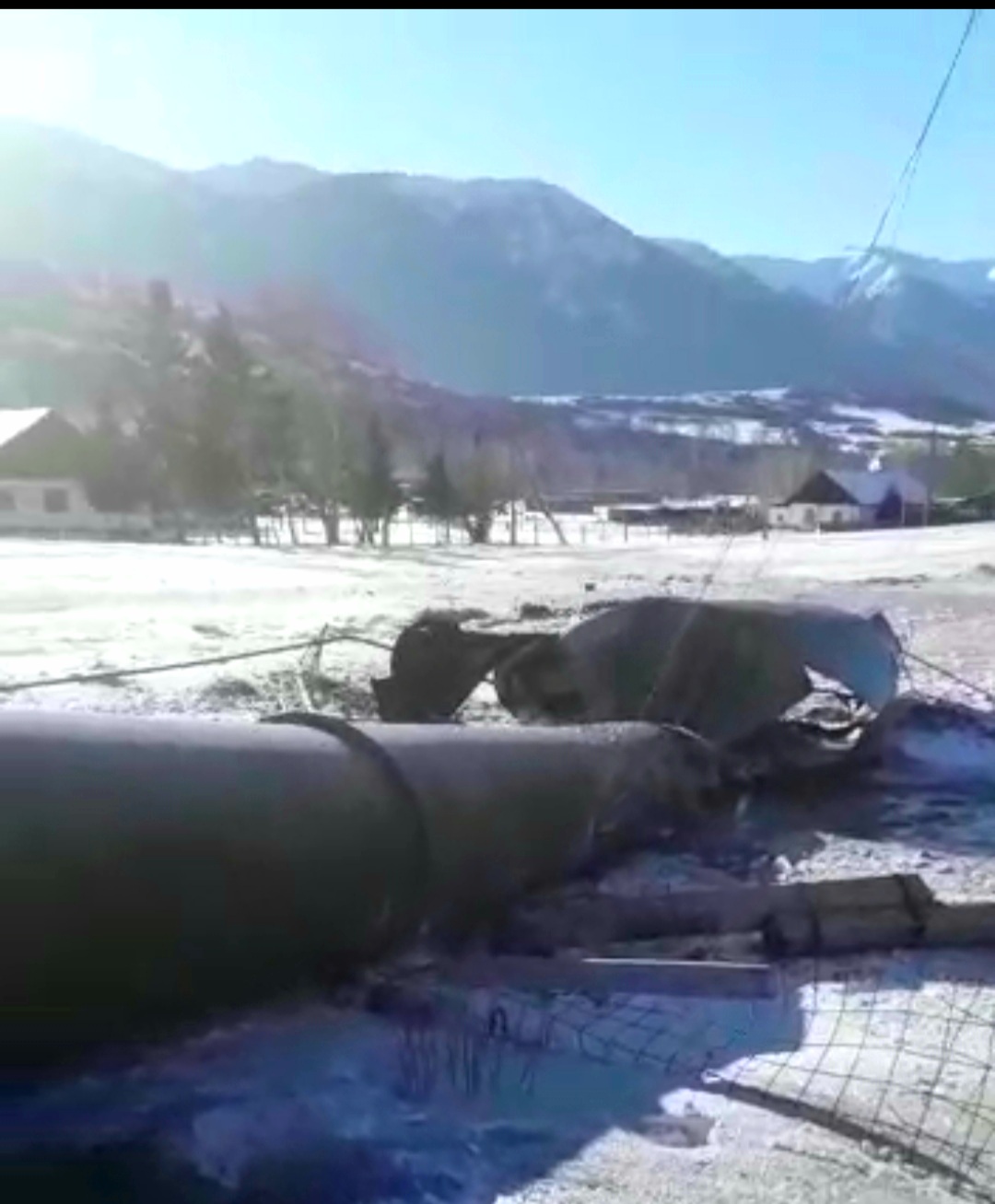 سۋ مۇناراسى قۇلاپ, ءبىر ادام مەرت بولعان