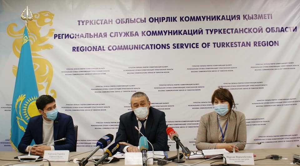 تۇركىستان وبلىسىندا COVID-19 راستالعان 117 جاعداي تىركەلگەن