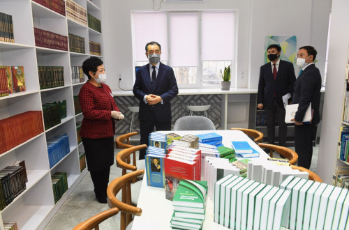 الماتىدا 10 كىتاپحانا جاڭارتىلدى