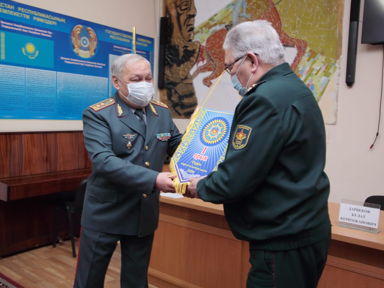 مامىراەۆ اتىنداعى اسكەري-تەحنيكالىق مەكتەپ ۇزدىك اتاندى