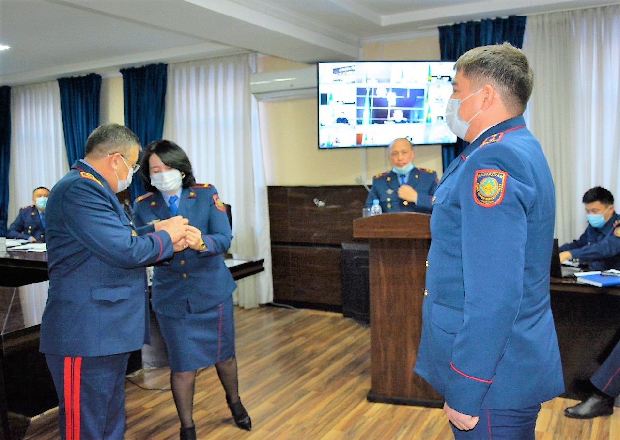 تۇركىستان وبلىسىنىڭ ۇزدىك پوليتسەيلەرى ماراپاتتالدى