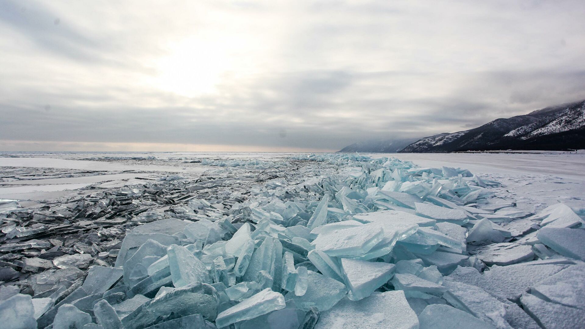 بايكال كولىندە ەكىنشى رەت جەر سىلكىندى