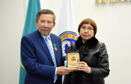 الىبەك اسقاروۆتىڭ 70 جاسقا تولعان مەرەيتويىنا وراي شىعارماشىلىق كەزدەسۋ ءوتتى