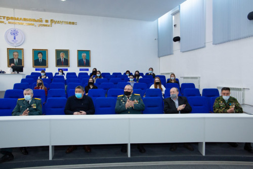 اۋعان سوعىسى ارداگەرلەرىمەن كەزدەسۋ — پاتريوتتىق ساباق