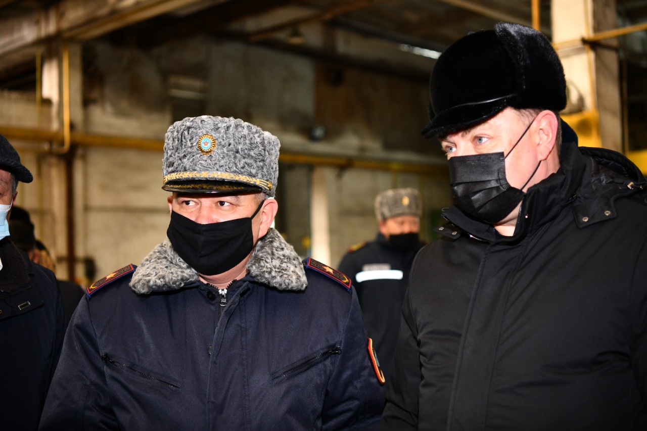 قازاقستاننىڭ توتەنشە جاعدايلار ءمينيسترى جۇمىس ساپارىمەن باتىس قازاقستان وبلىسىندا بولدى