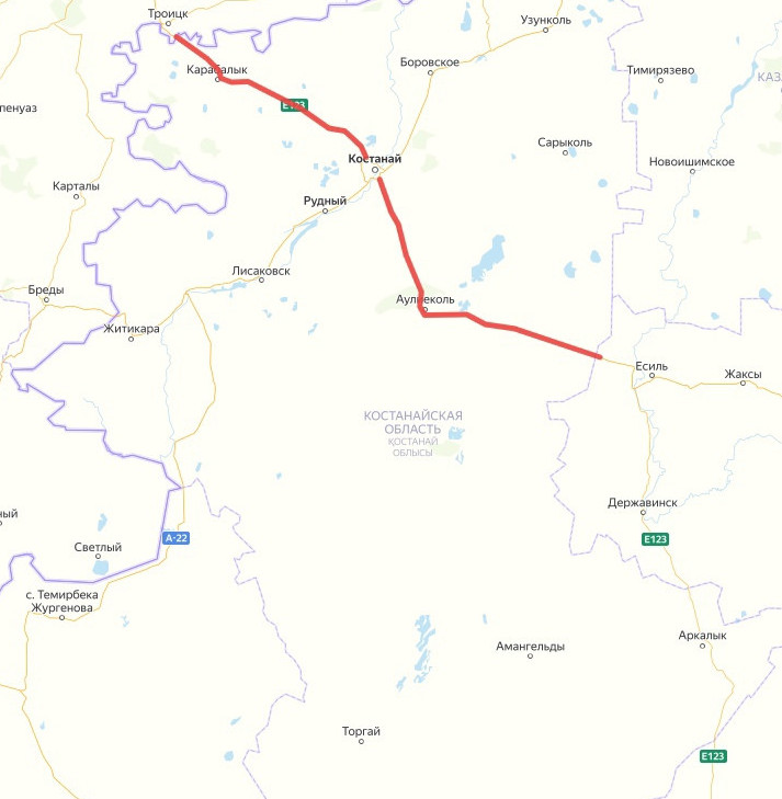 قوستاناي وبلىسىندا اقىلى جولدار پايدا بولادى